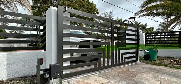 Automatic Driveway Gate Installation Rockwall