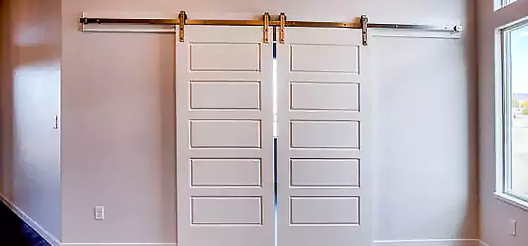 Glass Barn Door with Installation Hardware Kit Rockwall