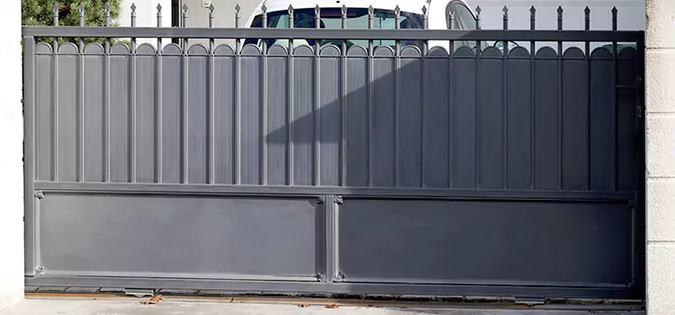 Metal Driveway Gate Installation Rockwall