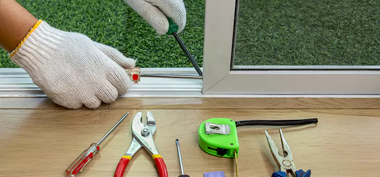 Sliding Door Track Replacement in Rockwall, TX